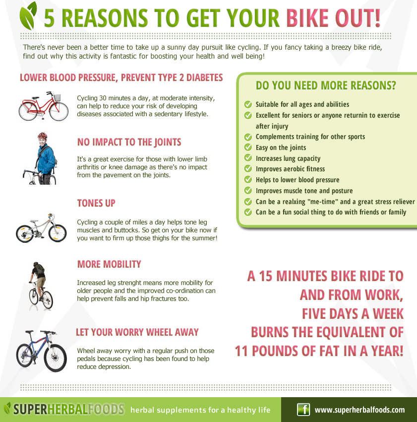 5 Reasons to get your bike out