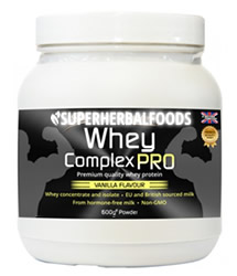 Whey Complex Pro Powder, 600g powder, vanilla flavour